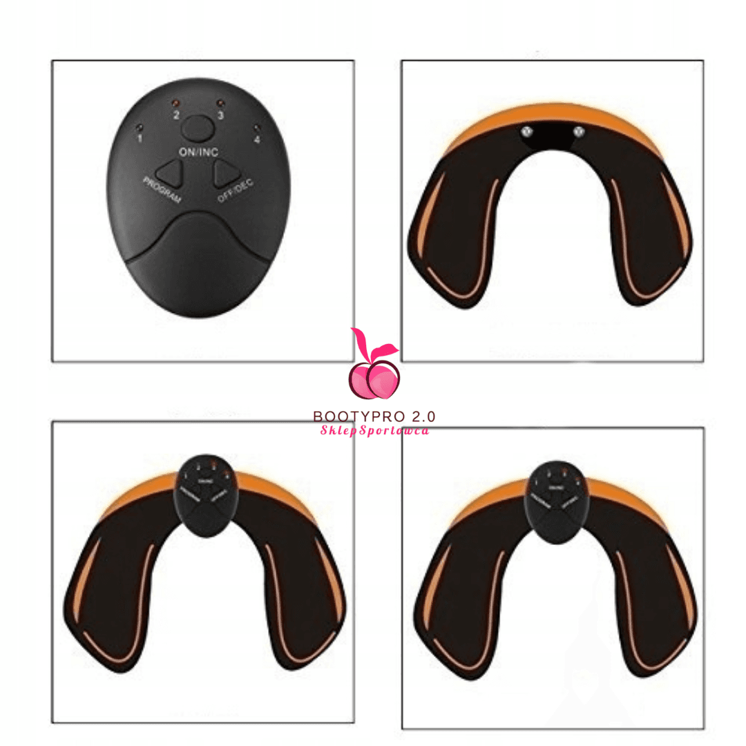 BootyPro 2.0 - Trainer Pośladków EMS + Plan Działania GRATIS!