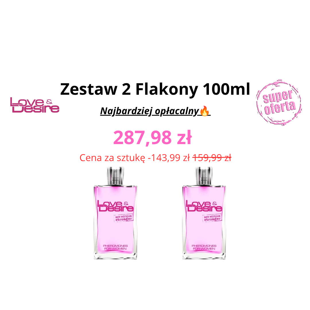 Zestaw 2 flakony 100ml