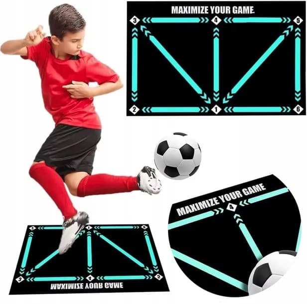 PlayMatPro - Mata Piłkarska do Treningu w Domu